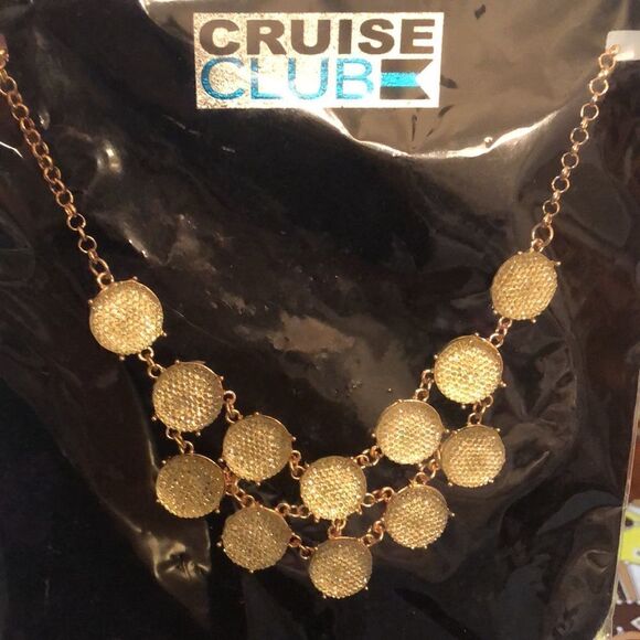NWT Cruise Club Shimmering statement necklace - Picture 7 of 7